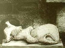 Henry Moore, 'Reclining Figure...'