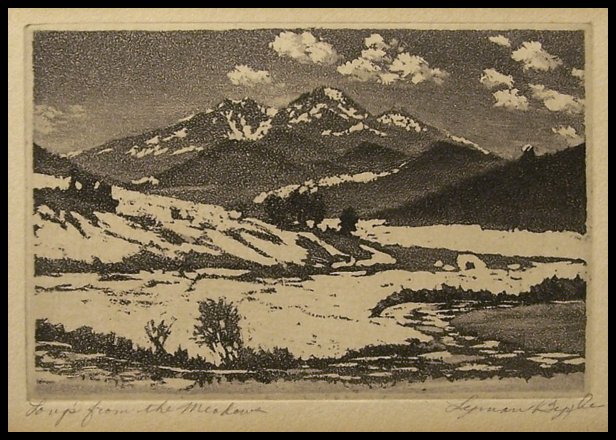 Lyman Byxbe   Longs Peak   ROBERT CRUMP ESTATE  